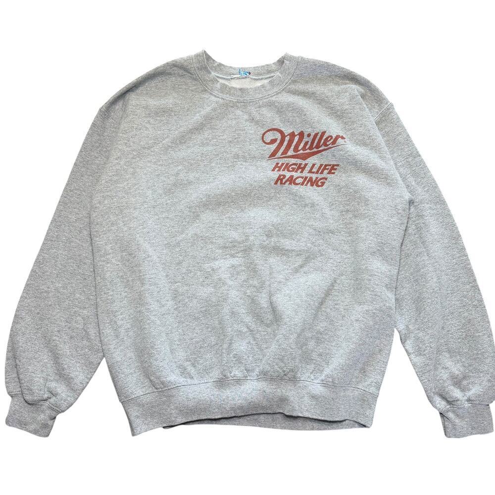 Junk Food Miller High Life Racing Sweatshirt Size Small
